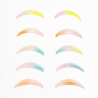 Glueless Round Silicones 5 Pairs Set