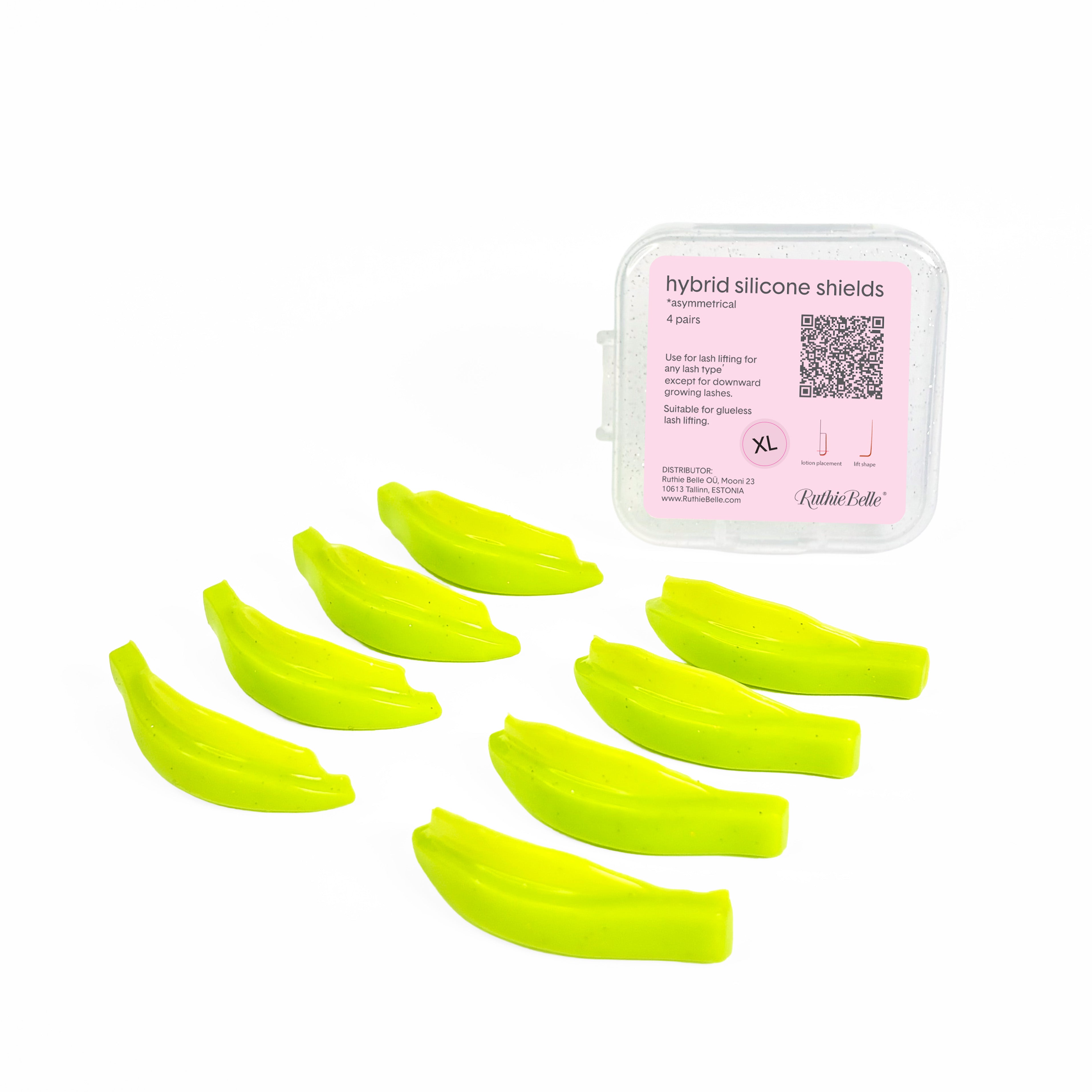Glueless Hybrid Shields 4 pairs 4 - XL