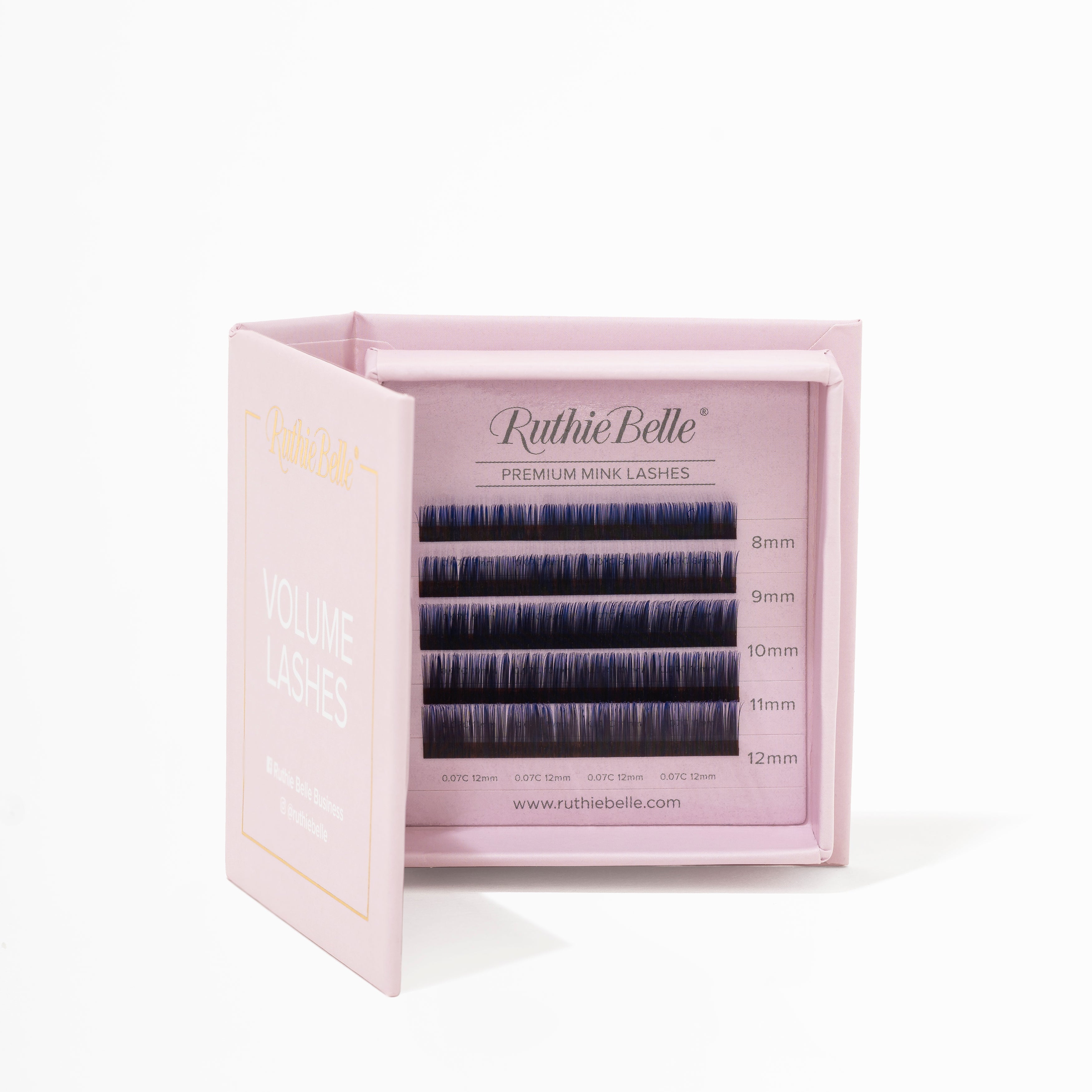 Blue/black ombre C Curl