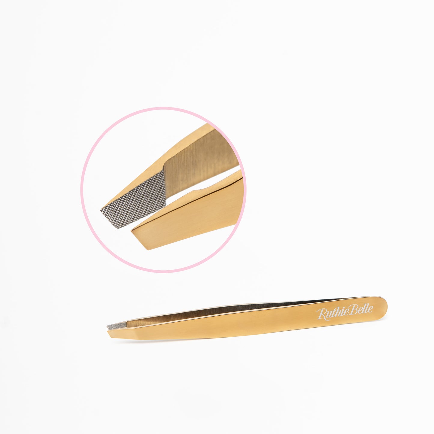 Fiber Tip Eyebrow Tweezer