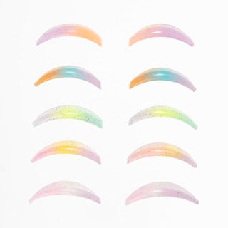 Glueless Flat Silicones 5 Pairs Set