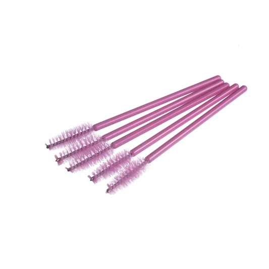 Pink Eyelash Brush 25pc